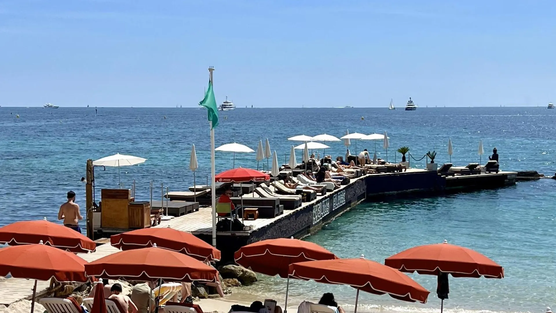 Juan 4 Prs, Clim, 300M Plage, Piscine, Parking Antibes Frankrijk