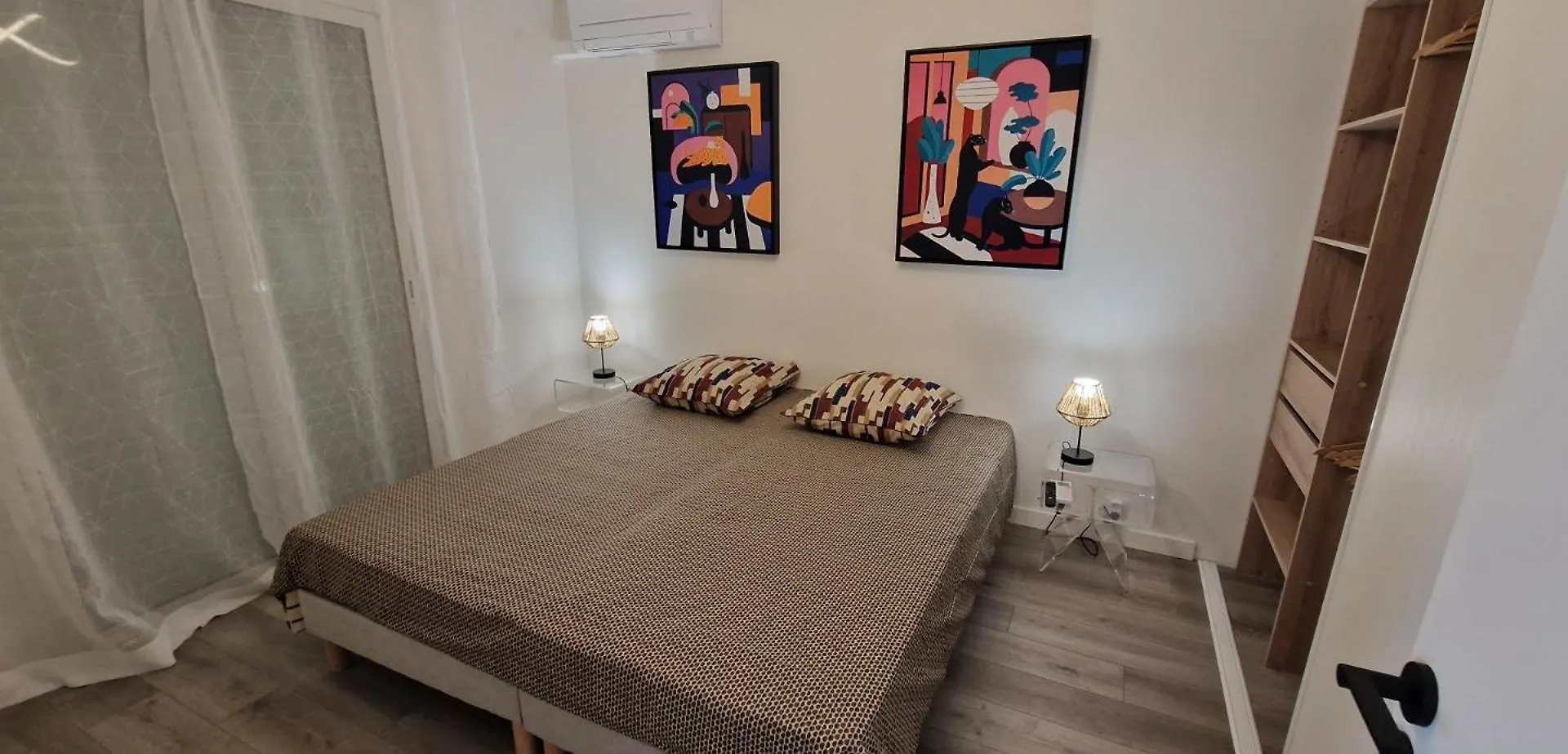 Apartment Juan 4 Prs, Clim, 300M Plage, Piscine, Parking Antibes France
